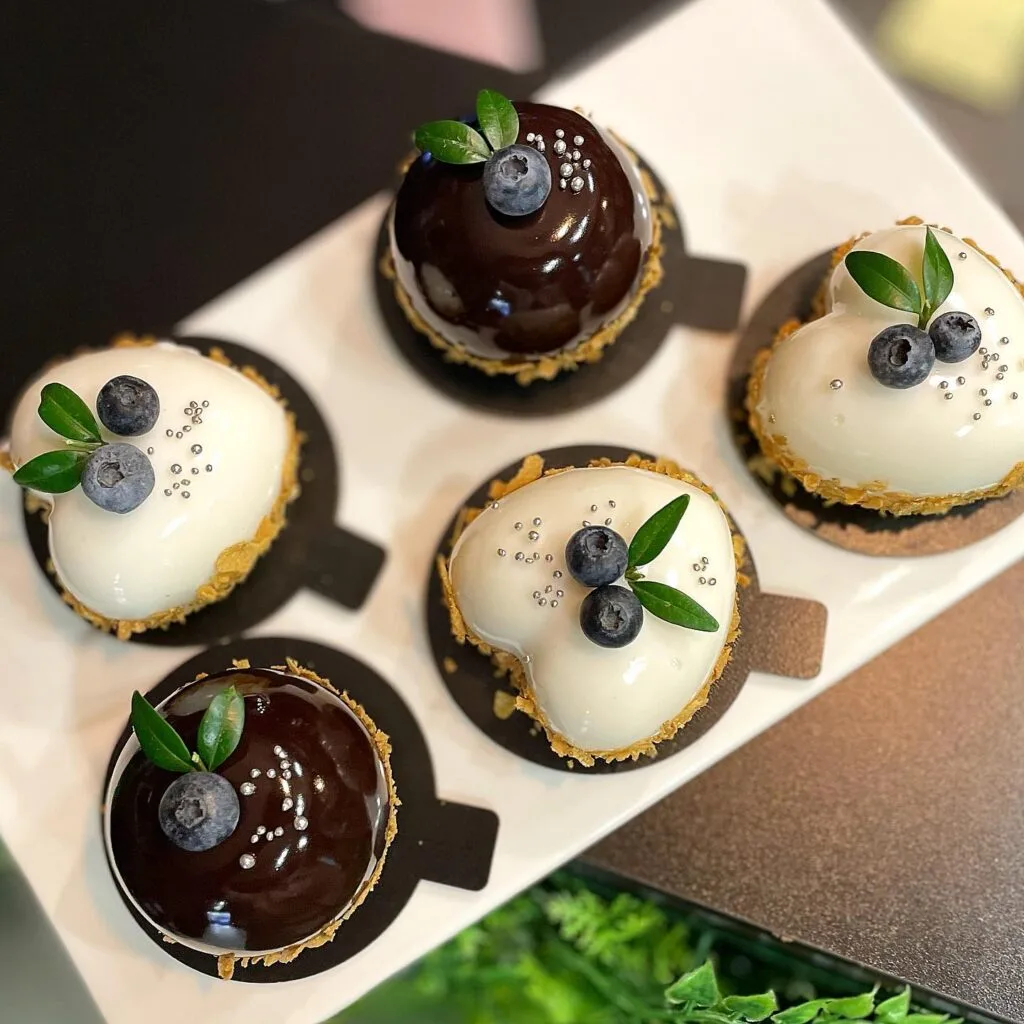 Тістечко творожний мус